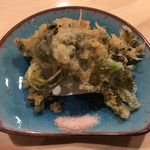 旬菜 おぐら家 - 春山菜天ぷら