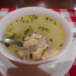 ビストロ アオキ - あさりのスープ（ランチにセット）