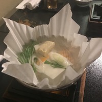 眺河　先斗町～華～ - 湯豆腐