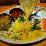 ポラポラ食堂 - ベジタリアンミールス¥980