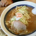 ８番らーめん - 味噌ラーメンアップ！