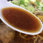 【2017年03月】辛醤油らーめんのスープアップ。