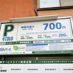 ラーメン二郎  - 周辺のコインパーキングの例