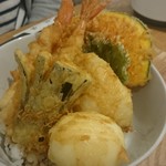 うどんダイニング 弥栄 - 海老天丼