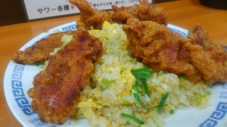 チャイナ飯店 - お肉だけでも結構あります。