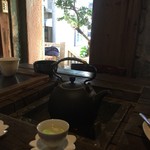 Jioufen Teahouse - 落ち着いた店内