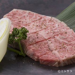 「佐賀牛」と「佐賀県産和牛」の希少な部位も味わえます