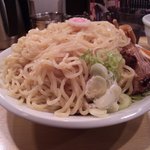 つけ麺の巨匠山岸一雄監修 つけ麺専門店 - 特製大盛りの麺