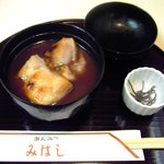 みはし - 御膳しるこ(こしあん)