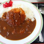 保土ケ谷パーキングエリア(下り線)フードコート - メンチカツカレー♪