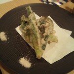 すし酒場 平島 - 山菜天婦羅