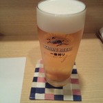 すし酒場 平島 - ビールは麒麟ざんす！