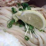 讃岐うどん白庵 - ちく玉天ぶっかけ （￥850）