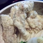 讃岐うどん白庵 - 生醤油とり天 （￥850）