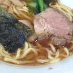 らぁめん ほりうち 新橋店 - らあめん¥690 ややアップ