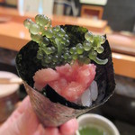 天寿し - トロ鉄砲