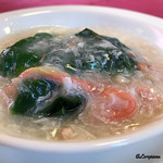 Honkon Dainingu - 芥藍菜のカニ肉餡
