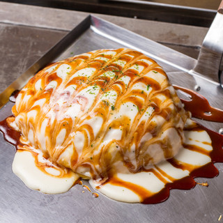 広島流 お好み焼き 鉄板料理 がんす_1