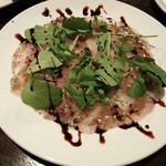 ジリオ - 鯛のカルパッチョチアシードソース