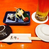 魚竹 - 生ビールで開幕！