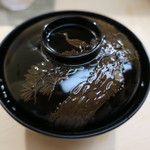 日本橋蛎殻町 すぎた - 浅利の椀1