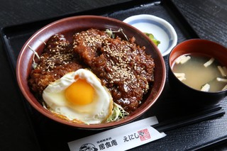 居食庵 えにしや - ソースかつ丼
