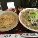 そば処 つる岡 - タンメンセット