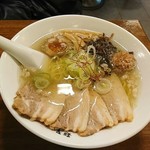 麺屋 風雷坊 - 特製沖縄天然塩 チャーシュー2枚サービス