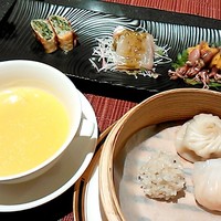 中国料理 皇家龍鳳 - 前菜盛り合わせ、点心３品盛り合わせ、フカヒレスープ
