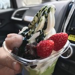 ハッピーベリー - 【いちごと桜あんの春パフェ…560円税抜】♫2017/3