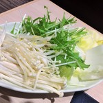 しゃぶしゃぶ 但馬屋 - 野菜おかわり所望じゃ！