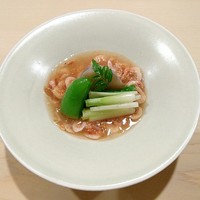 鮨 あらい - 桜えびの餡掛け