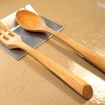 クラフタル - アミューズ2品目のカトラリー 