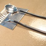 クラフタル - 前菜2品目のカトラリー 