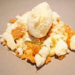 クラフタル - ランチコース 8316円 の檸檬タルト、檸檬カード、檸檬ジュレ、檸檬アイス、檸檬メレンゲの檸檬尽くし