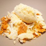 クラフタル - ランチコース 8316円 の檸檬タルト、檸檬カード、檸檬ジュレ、檸檬アイス、檸檬メレンゲの檸檬尽くし