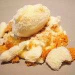 クラフタル - ランチコース 8316円 の檸檬タルト、檸檬カード、檸檬ジュレ、檸檬アイス、檸檬メレンゲの檸檬尽くし