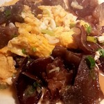 南国酒場リバーサイド - 生きくらげの卵炒め