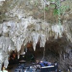 ガンガラーの谷　ケイブカフェ - ケイブカフェ入口