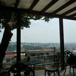 石畳茶屋 真珠 - テラス席からの眺め