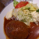 洋食の赤ちゃん - メンチカツ定食