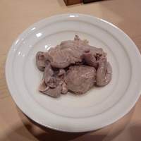 鮨処 つく田 - 鰤のモツ。初めて頂きました。
