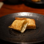 とっぴんぱらりのぷ - 晩酌セット：厚揚げ、薬味は別添え