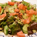 太鼓判亭 - 筍入りサラダ