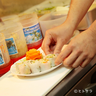 調味料やスパイスはタイから仕入れたものを使用しています