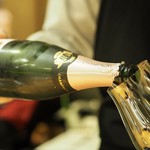 RESTAURANT hidamarino - 泡：DAMIEN HUGOT BRUT ROSE/仏