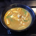 天鼓 - カレーうどん（ひやあつ）