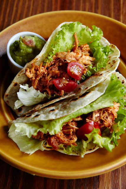 ガーリックチキンタコスのレシピ