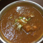 インドカレー ナマステ - じゃがいもチキンカレーのアップ