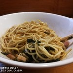 煮干中華ソバ イチカワ - まぜまぜ後